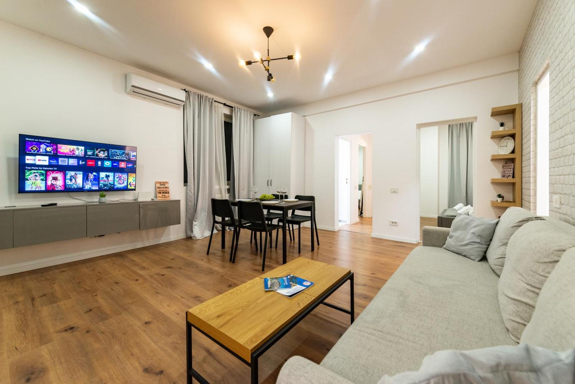 Ultracentral Spacious Apartment 4Br Bucharest Luaran gambar