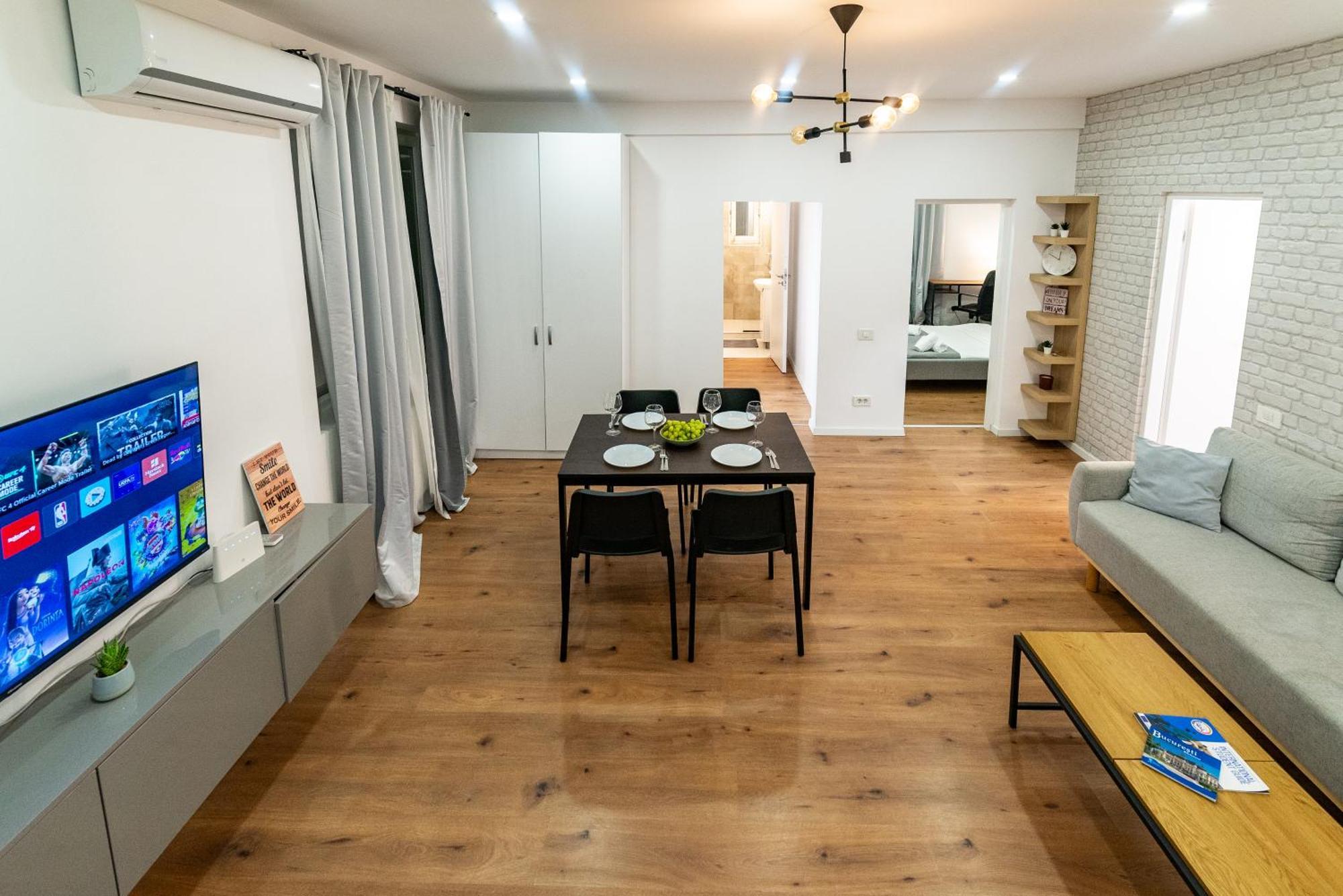 Ultracentral Spacious Apartment 4Br Bucharest Luaran gambar